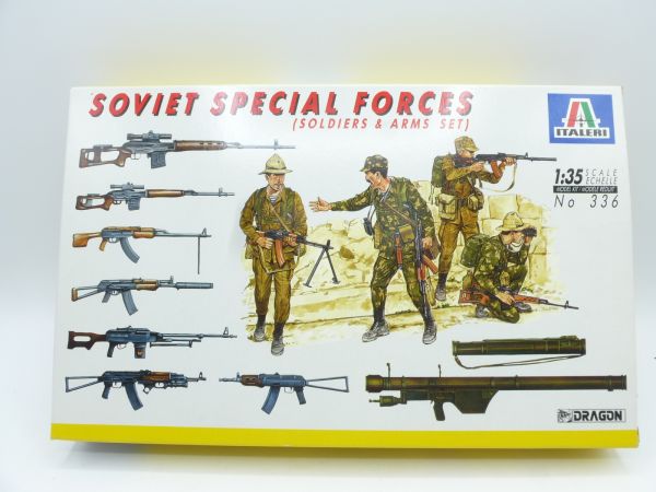 Italeri 1:32 Soviet Special Forces (Soldiers & Arms Set), No. 336 - orig. packaging