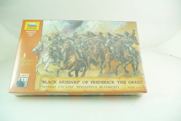 Zvezda 1:72 Black Hussars of Frederick the Great, No. 8079 - orig. packaging, sealed