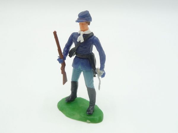 Elastolin 5,4 cm Union Army soldier standing with rifle + sabre