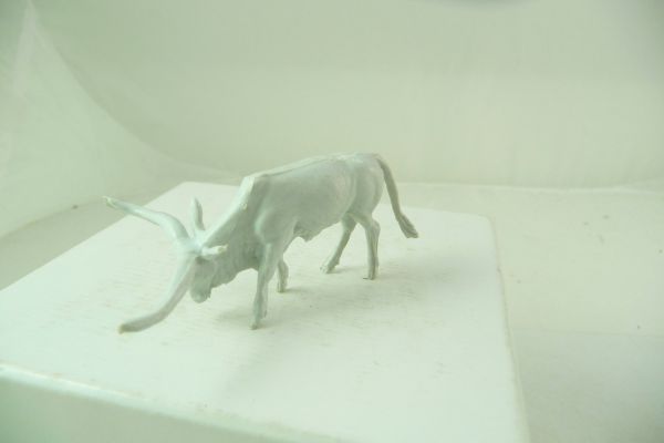 Merten Longhorn grazing (well fitting to 4 cm figures) - blank figure