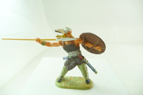 Elastolin 7 cm Viking, throwing spear, No. 8502 - very good condition
