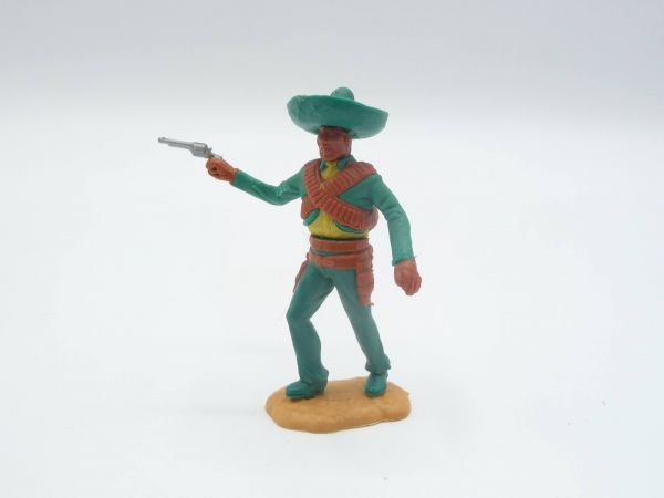 Timpo Toys Mexikaner stehend schießend - seltenes dunkelgrünes Unterteil