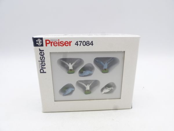 Preiser 6 pigeons - orig. packaging, brand new