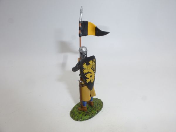De Agostini Medieval series (6 cm): Knight with flag