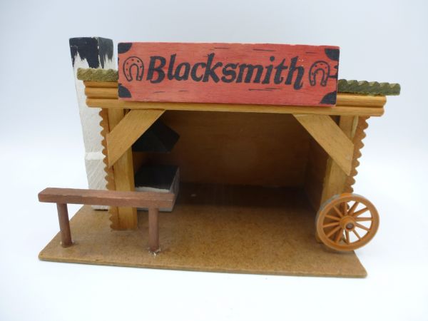 Elastolin Blacksmith, No. 7639 - loose, used, see photos