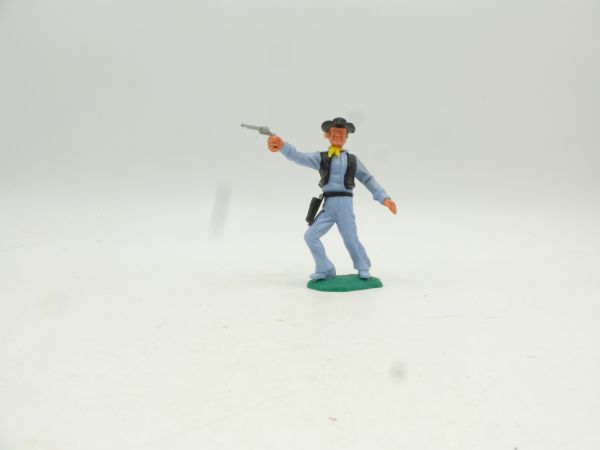 Timpo Toys Cowboy 3. Version, stehend mit Pistole - schöne Kombi