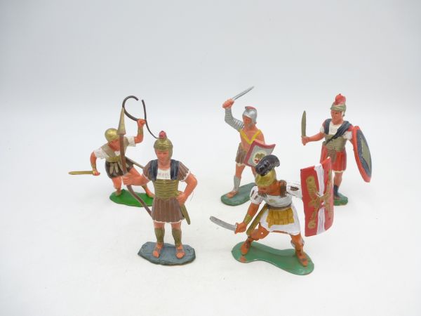 Heimo Gruppe Römer (5 Figuren) - teils bespielt