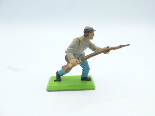 Britains Deetail Confederate Army soldier with rifle (movable arm)