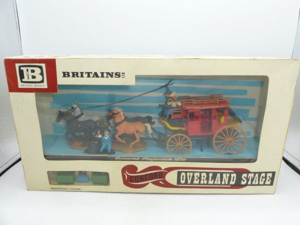 Britains Swoppets Overland Stage, No. 7615 - orig. packaging, top condition