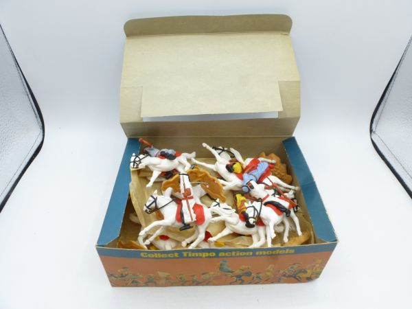 Timpo Toys Bulk box with 12 Arabs, riding - original box