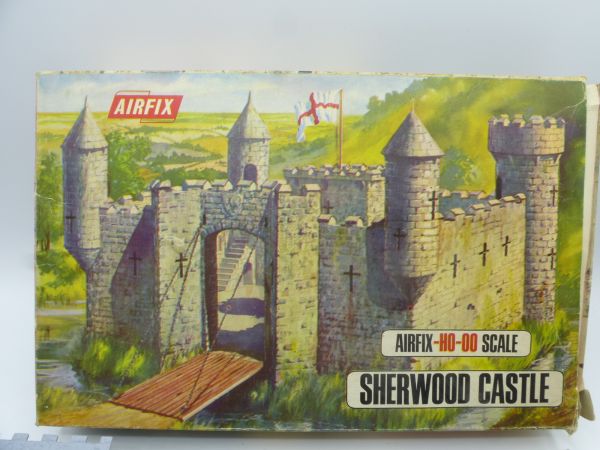 Airfix 1:72 Sherwood Castle, A Snap Together Model - komplett