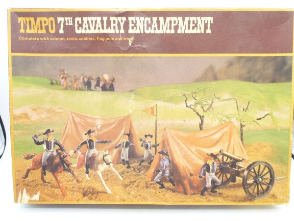 Timpo Toys Empty box for 7th Cavalry Encampment - see photos