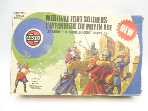 Airfix 1:32 Medieval Foot Soldiers, No. 51474-5 - orig. packaging