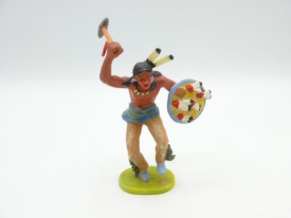 Elastolin 7 cm Indianer tanzend, Nr. 6816, Bem. 2 - seltene Farbe