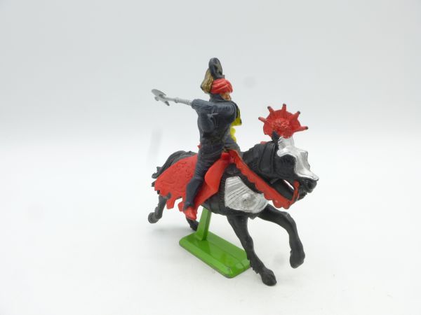 Britains Deetail Saracen riding lunging with battle axe