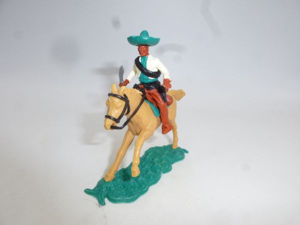 Timpo Toys Mexican riding, white with knife