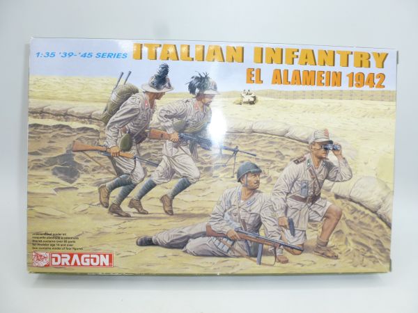 Dragon 1:35 Italian Infantry El Alamein 1942, No. 6391 - orig. packaging