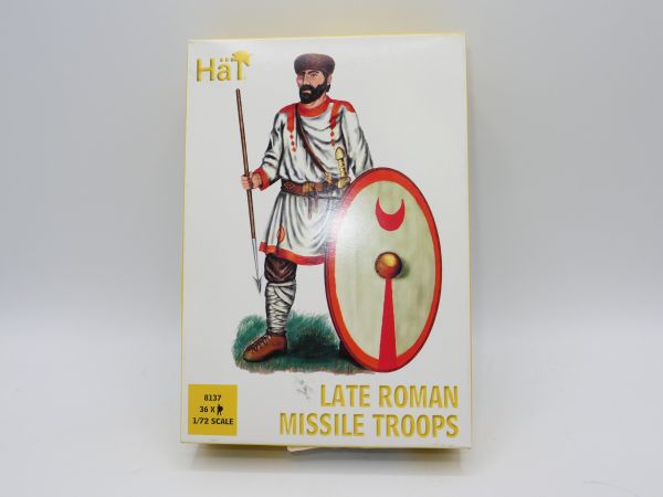 HäT 1:72 Late Roman Missile Troop, No. 8137 - orig. packaging, on cast