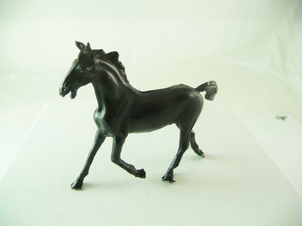 Merten Horse trotting, black, suitable for 4 cm figures - blank figure