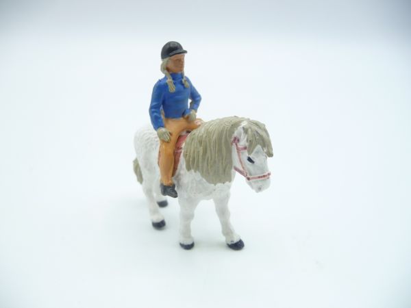 Britains Swoppets Girl on pony