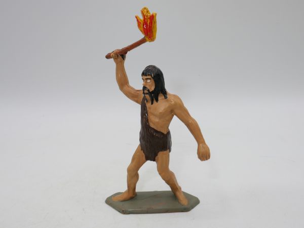 Neanderthal lunging with torch - great modification