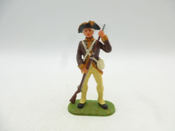 Elastolin 7 cm Regiment Washington: Soldat Gewehr ladend, Nr. 9141