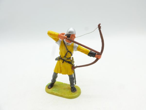 Elastolin 7 cm Ougen Norman, archer shooting downwards, No. 8647