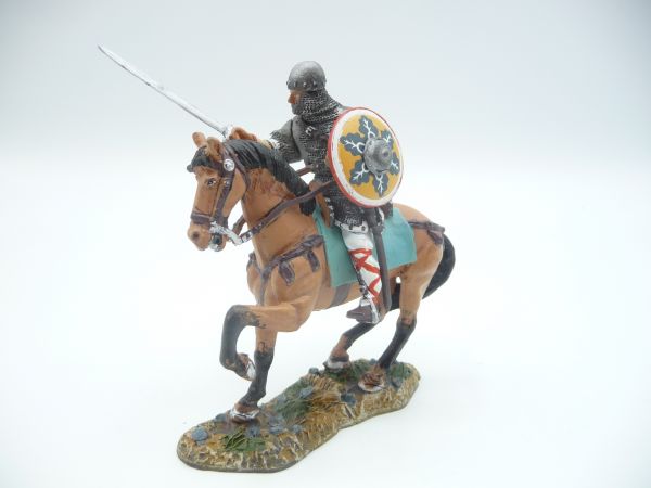 del Prado Longobard cavalryman from southern Italy, 11th century # 043