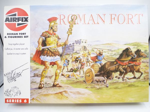Airfix 1:72 ROMAN FORT, Snap together playset, No. 06705