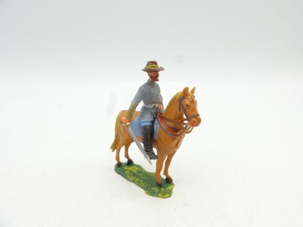 Elastolin 4 cm Southern States: Officer on horseback, No. 9175
