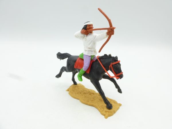 Timpo Toys Apache riding with rare lower part (lilac)