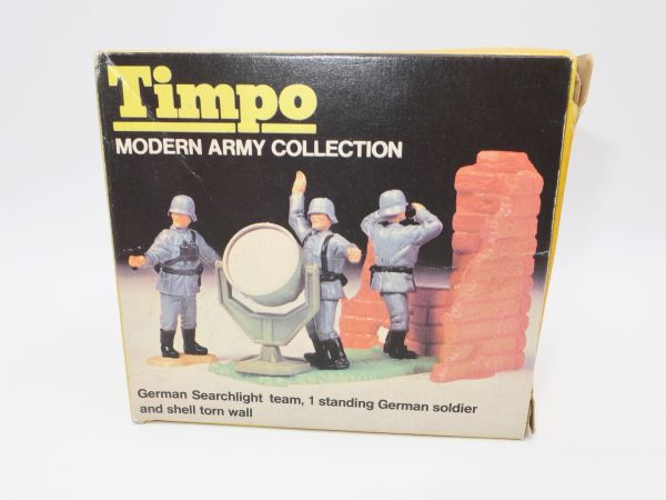 Timpo Toys Minibox Scheinwerferdiorama, Nr. 773 - sehr selten
