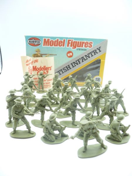 Airfix 1:32 British Infantry, No. 51475-8 - orig. packaging, box with window