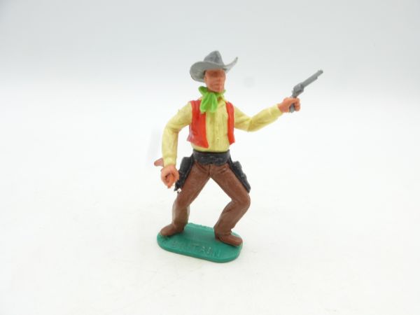 Timpo Toys Cowboy 2. Version stehend mit Gewehr + Pistole