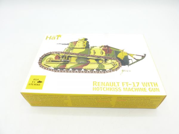 HäT 1:72 Renault FT-17 with Hotchkiss Machine Gun, Nr. 8114