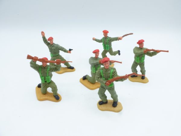 Timpo Toys Englishman (red beret), 6 figures - nice set