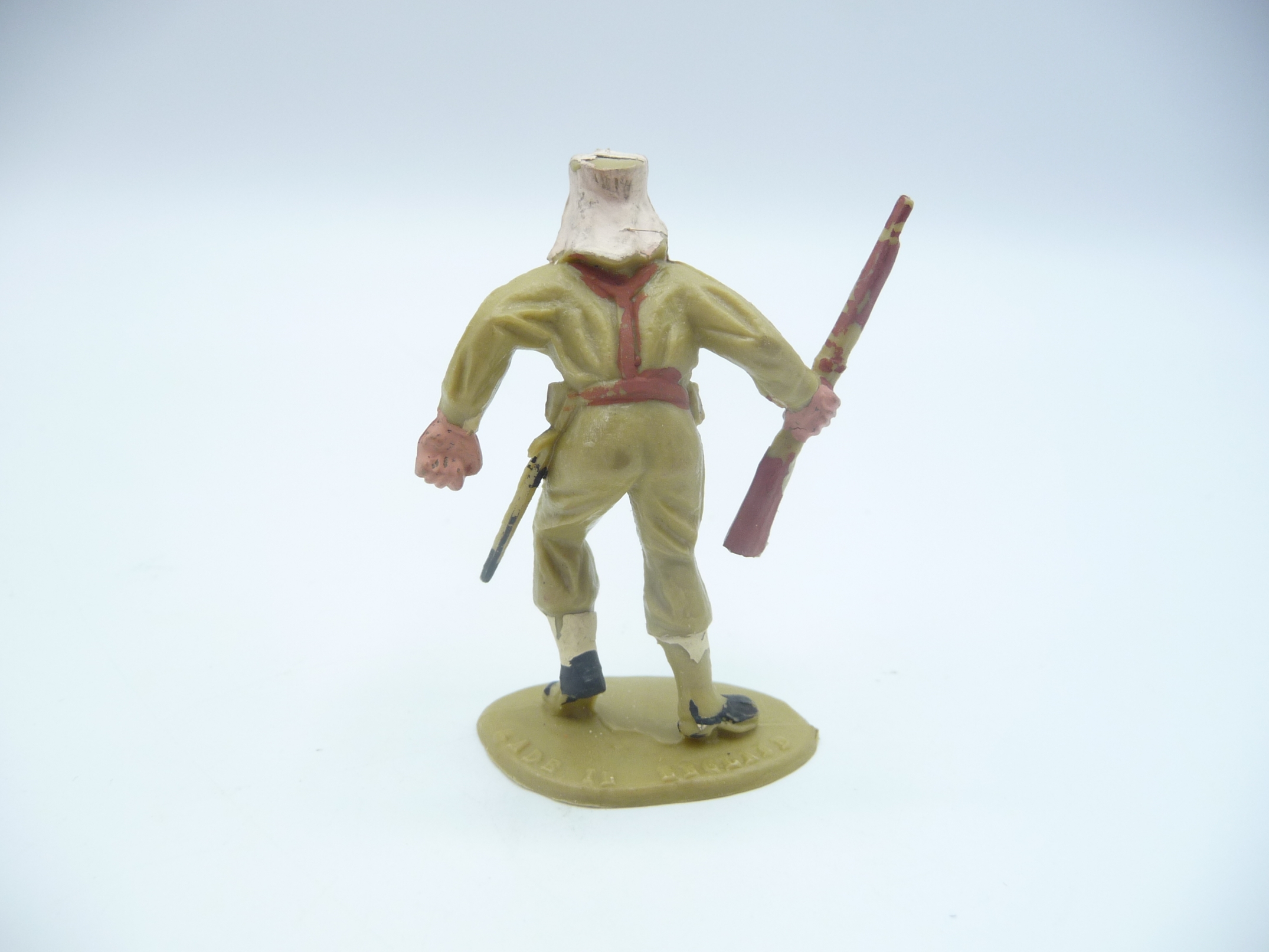 Timpo Toys Deutscher Soldat WWII WW 2 mit Gewehr schiessend 