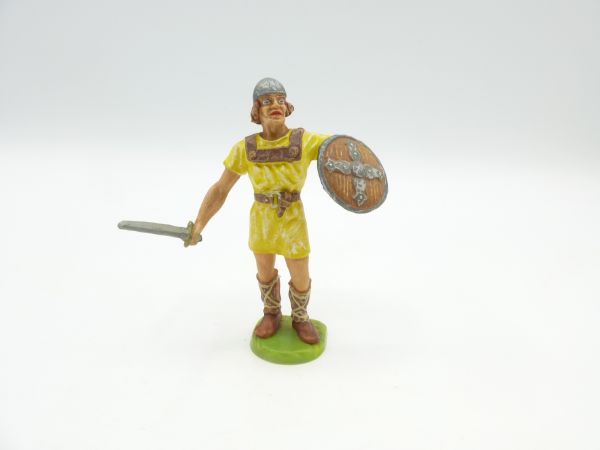 Modification 7 cm Norman with sword + round shield, great fitting to 7 cm figures