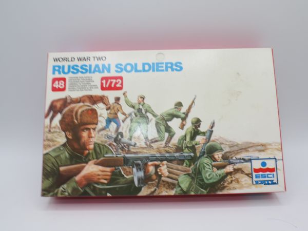 Esci 1:72 Russian Soldiers, No. 203 - orig. packaging, on cast