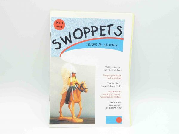 Timpo Toys "Swoppets" News & Stories von Timpo u. Co., Nr. 1, 7/97