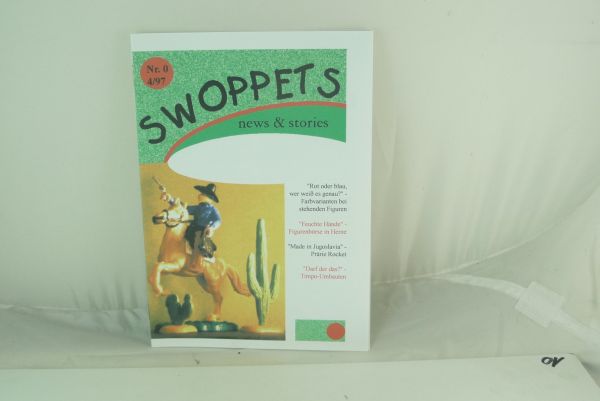 Timpo Toys Swoppets "News & Stories", Nr. 0 aus 4/97, 2. Auflage (100 Stck.)