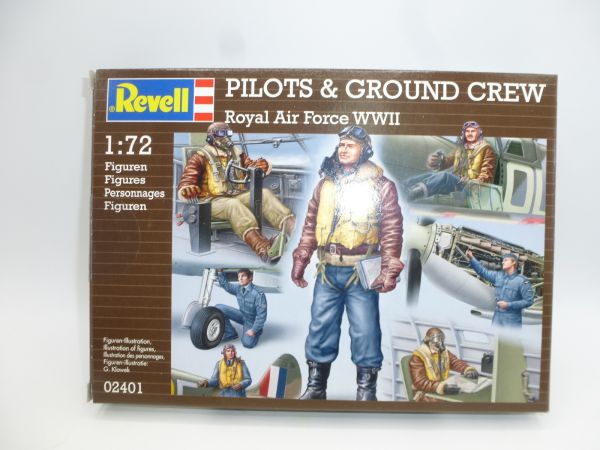 Revell 1:72 Pilots & Ground Crew, No. 02401 - orig. packaging