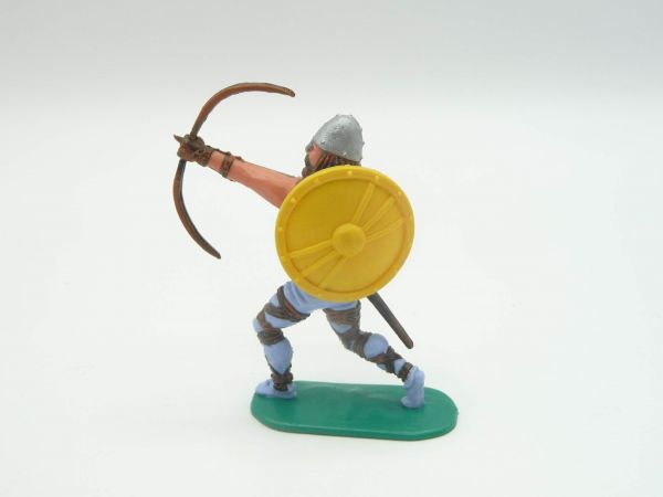 Timpo Toys Bogenschütze mit gelbem Schild (original)