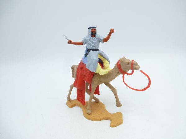 Timpo Toys Camel rider (grey, inner pants light yellow)
