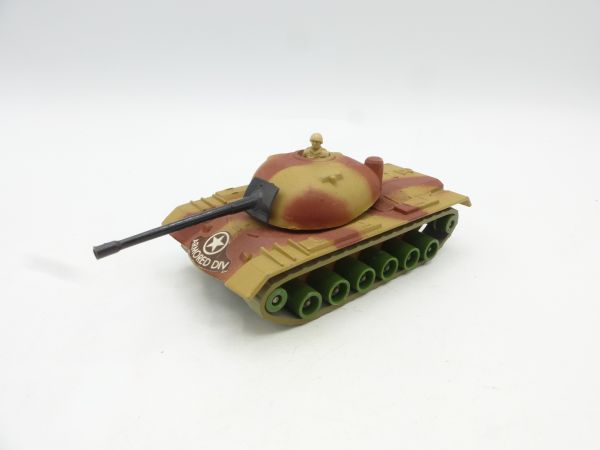 Matchbox 1:72 K102 M48 tank (beige/brown camouflage) - see photos