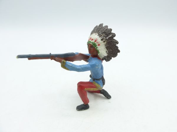 Merten Indian kneeling shooting