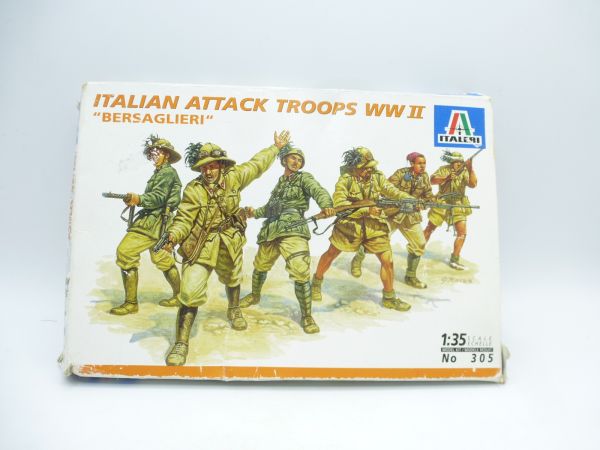 Italeri 1:35 Italian Attack Troops WW II "Bersaglieri", Nr. 305 - OVP