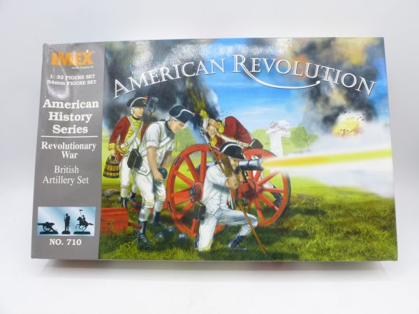 IMEX 1:32 American Revolution, British Artillery Set, Nr. 710 - OVP