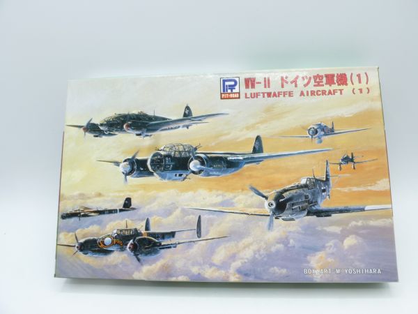 Pit-Road 1:700 Luftwaffe Aircraft, No. S17 - orig. packaging, parts on cast