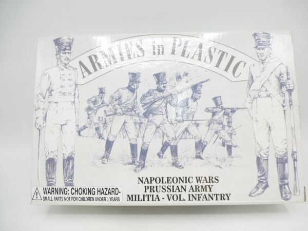 Armies in Plastic 1:32 Napoleonic Wars Prussian Army (Militia) Vol. Infantry